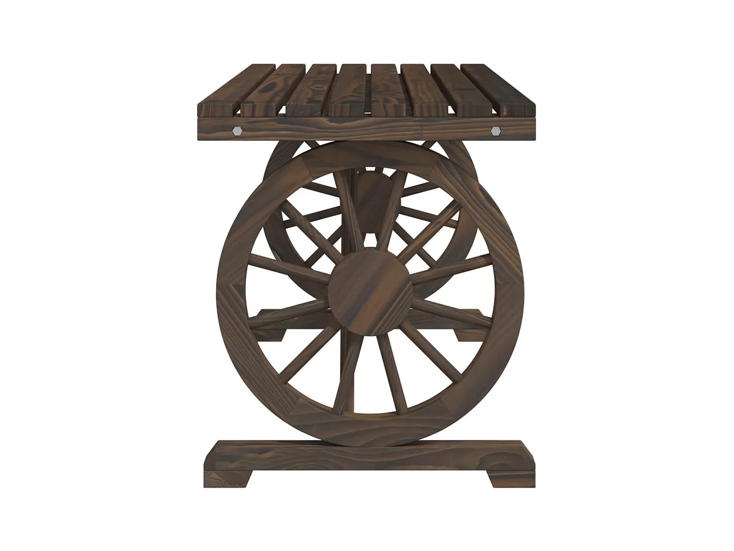 Table de jardin 90x50x40 bois de sapin massif