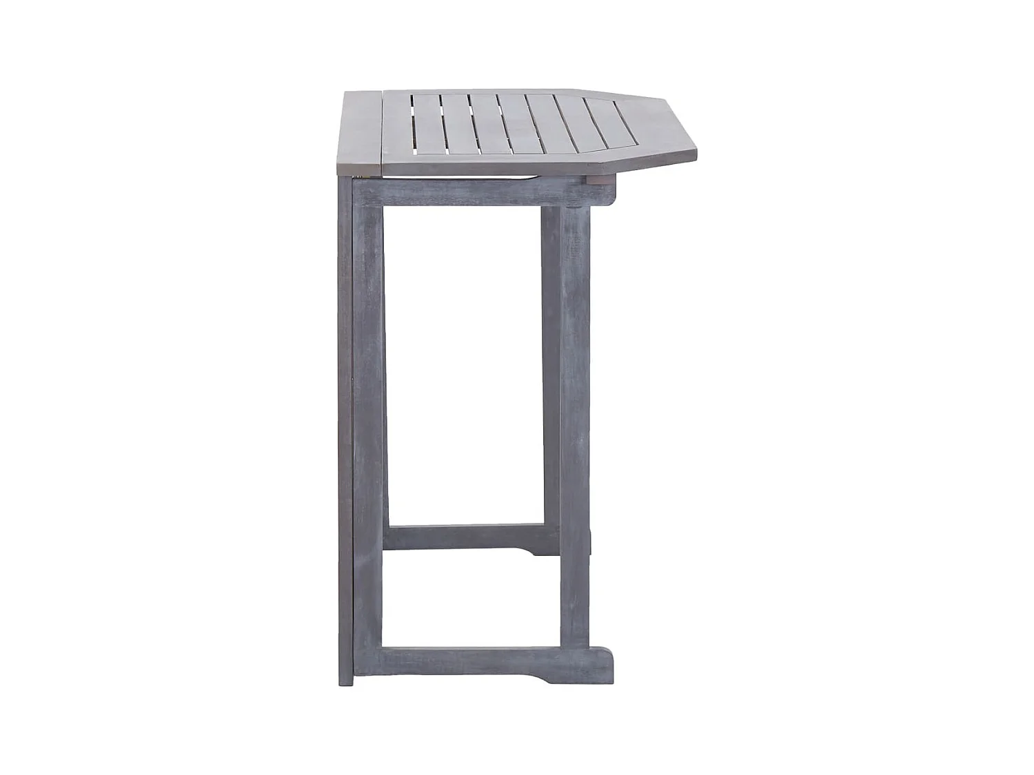 Table pliable de balcon 90x50x74 Bois d'acacia massif
