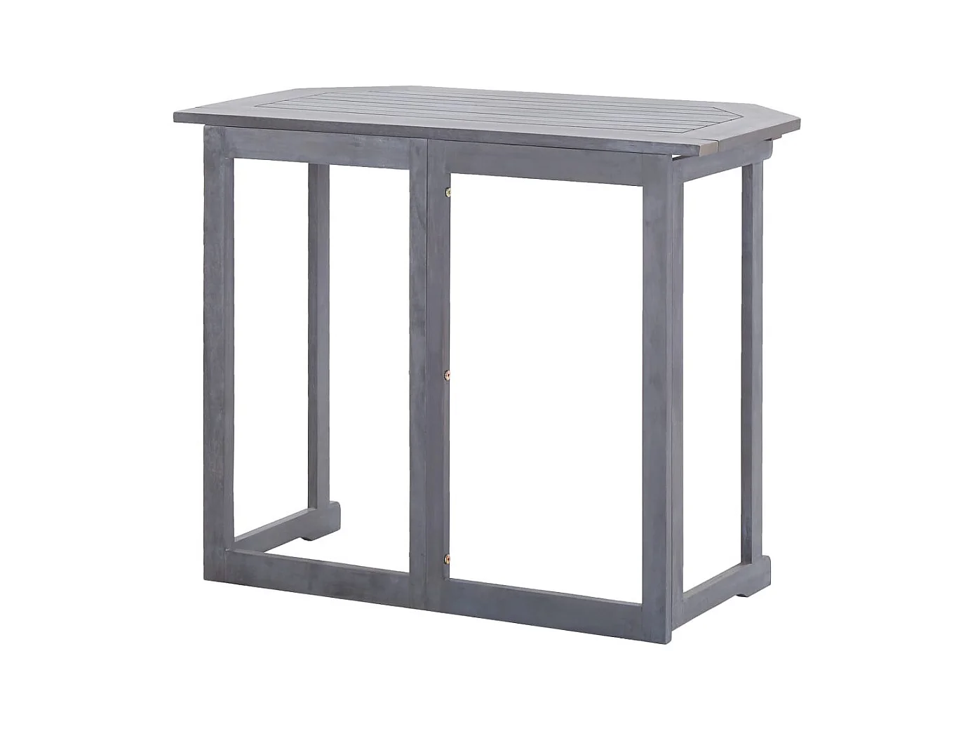 Table pliable de balcon 90x50x74 Bois d'acacia massif