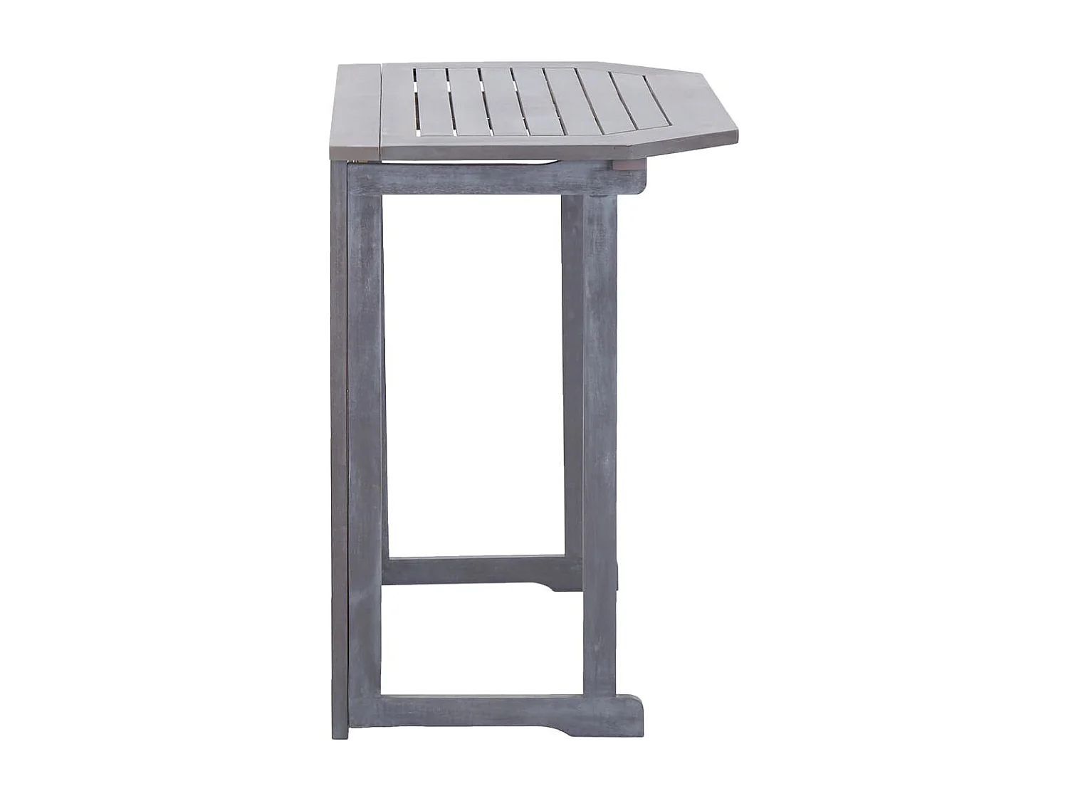 Table pliable de balcon 90x50x74 Bois d'acacia massif