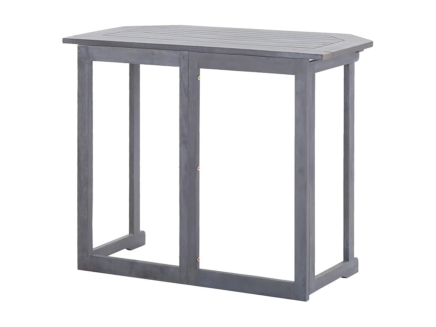 Table pliable de balcon 90x50x74 Bois d'acacia massif
