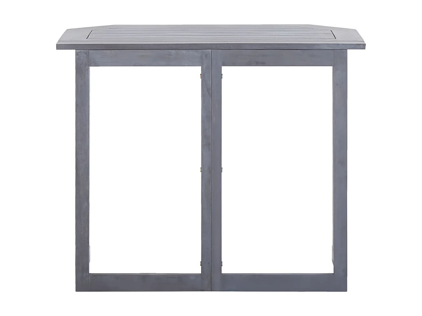 Table pliable de balcon 90x50x74 Bois d'acacia massif