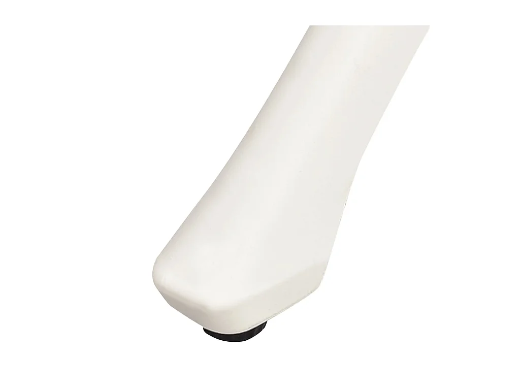 Table de jardin Blanc 90x90x73 Aluminium coulé