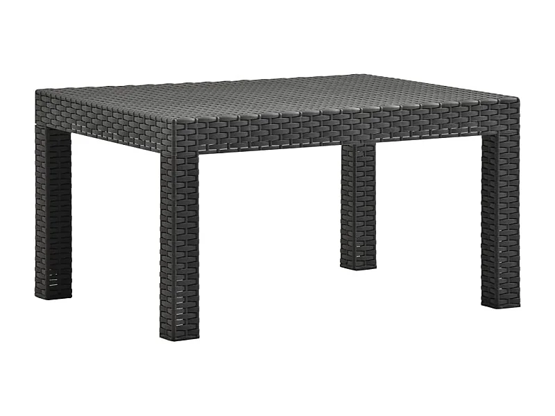 Table de jardin Anthracite 58x58x41 PP