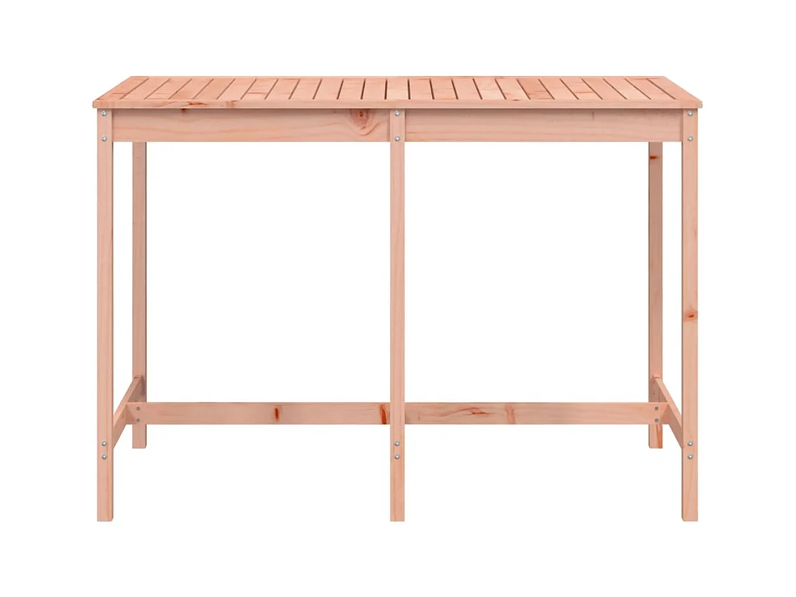 Table de jardin 159,5x82,5x110 bois massif de douglas