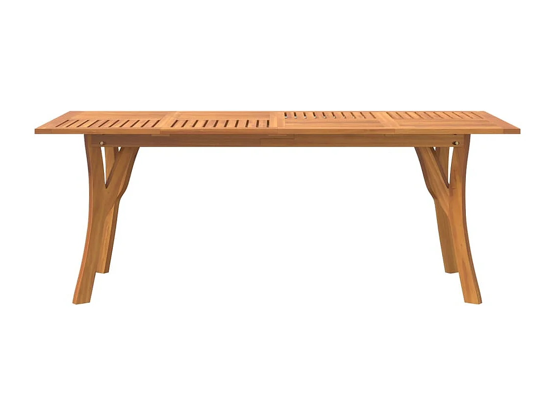 Table de jardin 200x90x75 Bois d'acacia solide