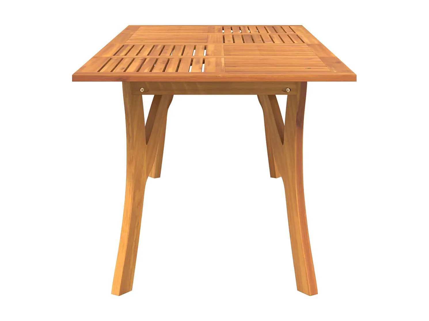 Table de jardin 200x90x75 Bois d'acacia solide