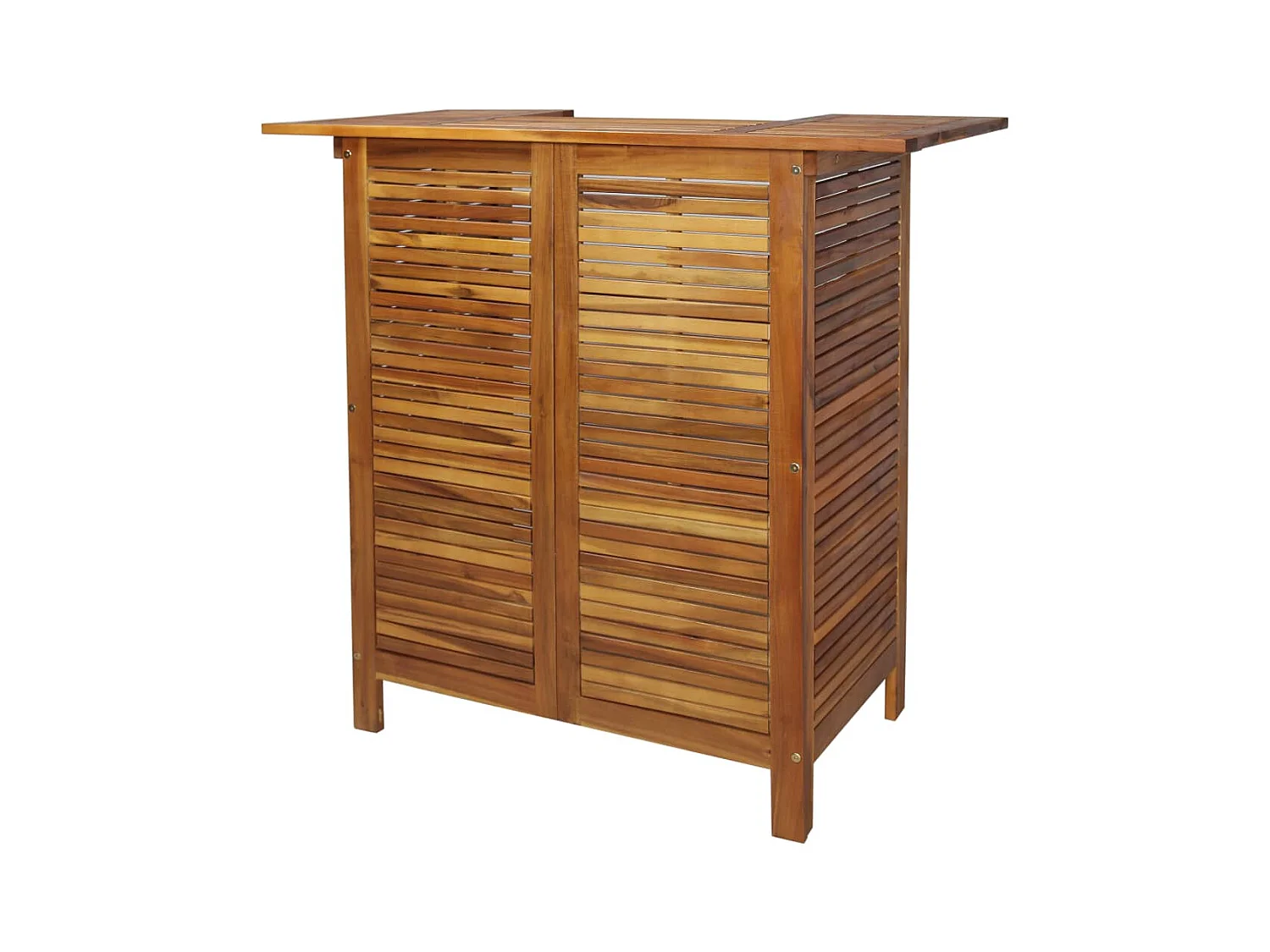 Table de bar 110 x 50x105 Bois d'acacia massif