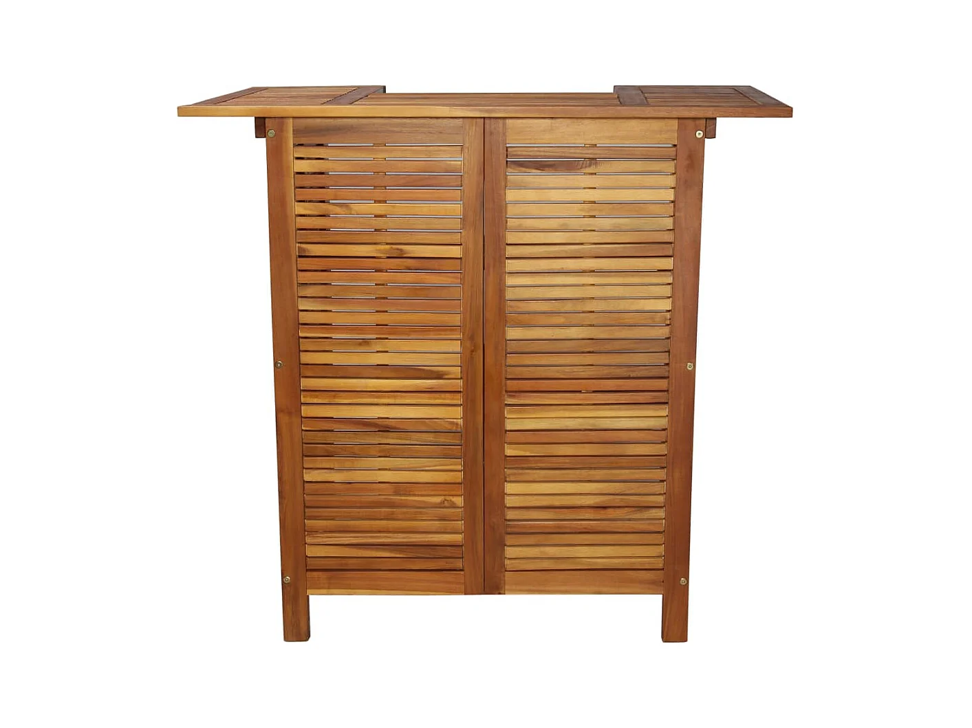 Table de bar 110 x 50x105 Bois d'acacia massif