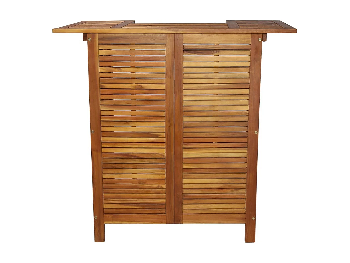 Table de bar 110 x 50x105 Bois d'acacia massif