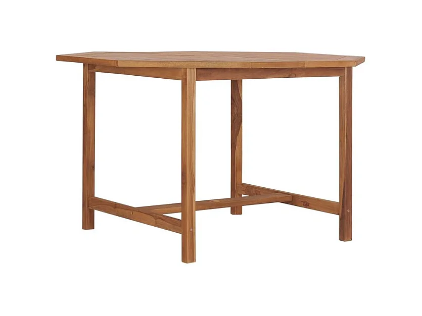 Table à dîner de jardin 110x110x75 Bois massif de teck