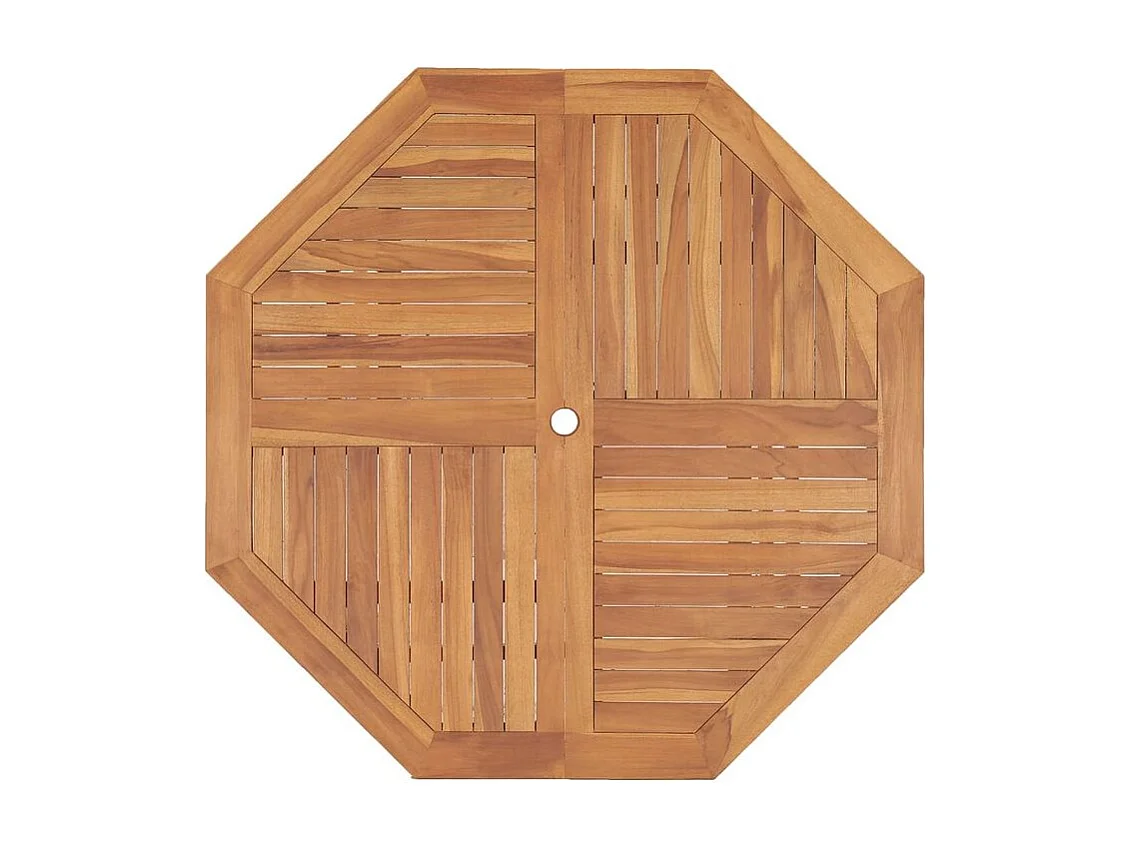 Table à dîner de jardin 110x110x75 Bois massif de teck