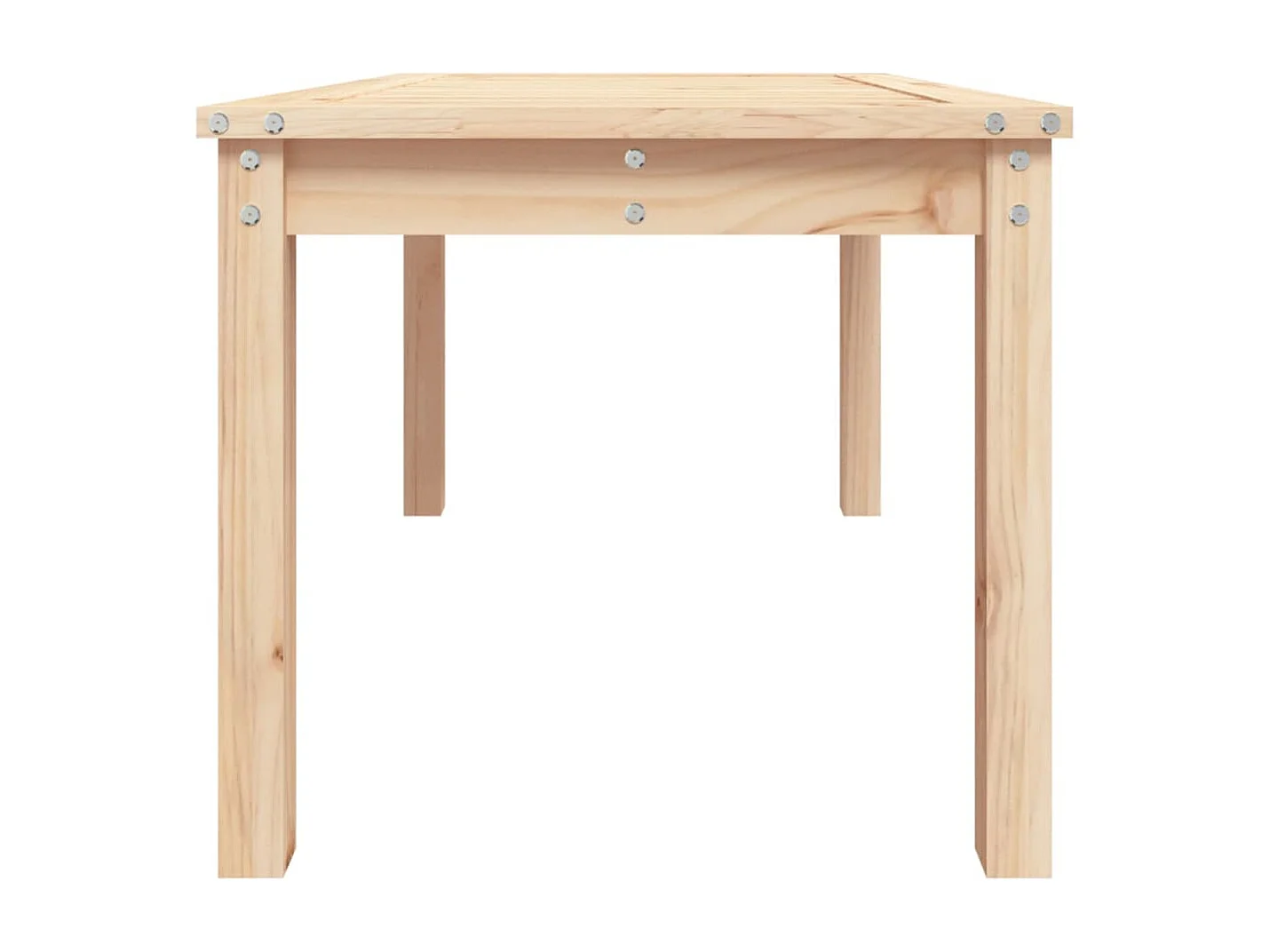 Table de jardin 82,5x50,5x45 bois massif de pin