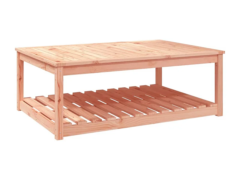 Table de jardin 121x82,5x45 bois massif de douglas