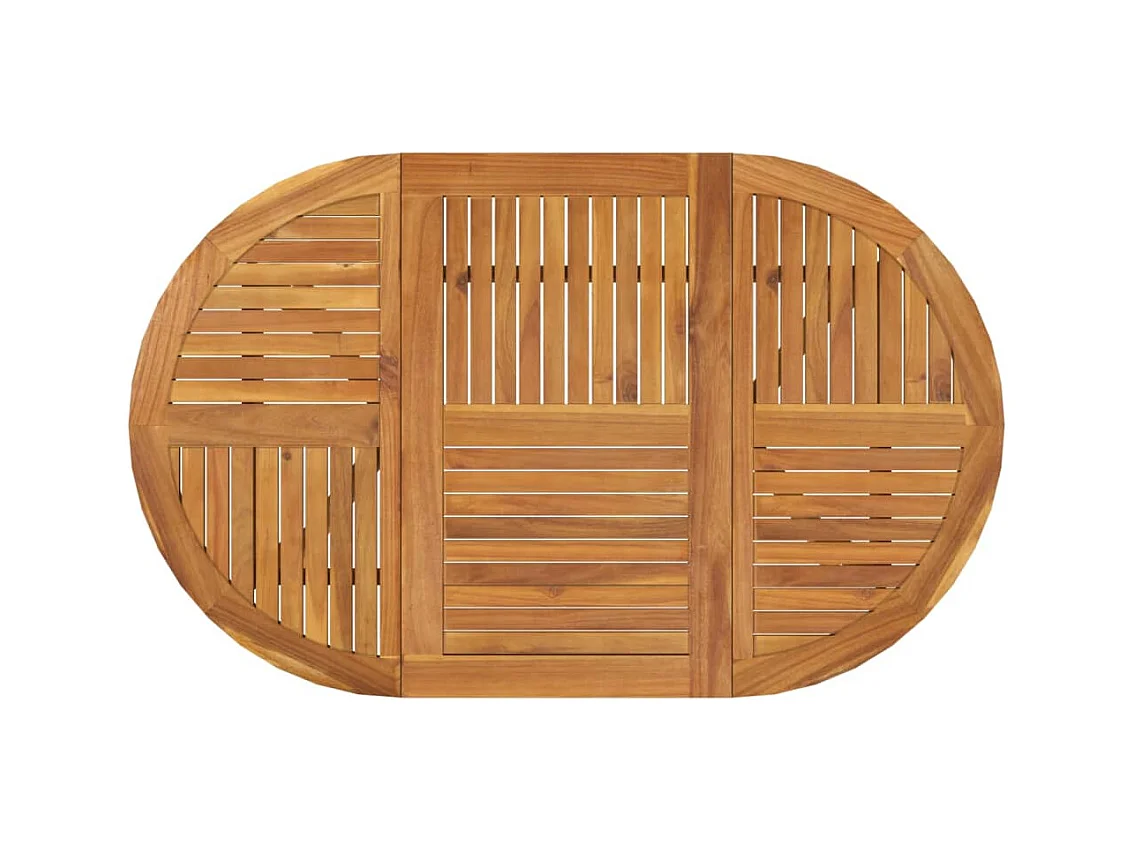 Table de jardin 150x90x75 Bois d'acacia solide