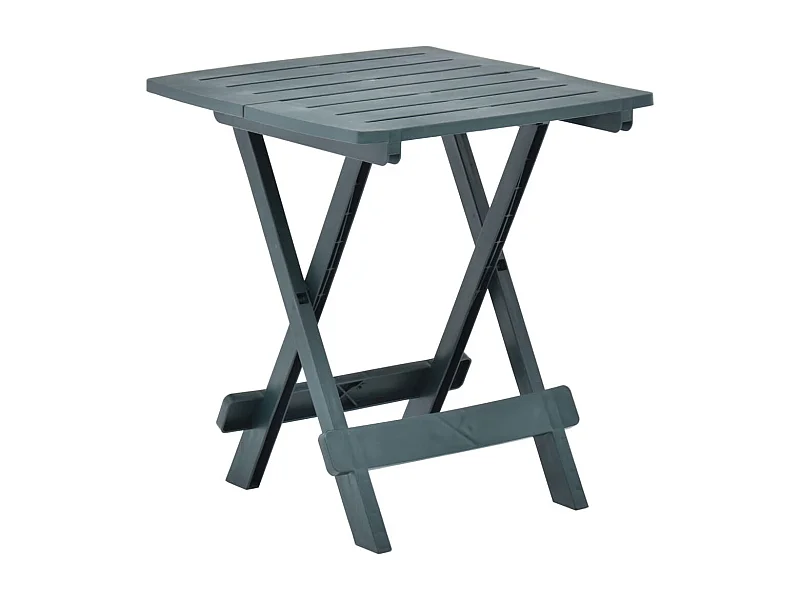 Table pliable de jardin Vert 45x43x50 Plastique