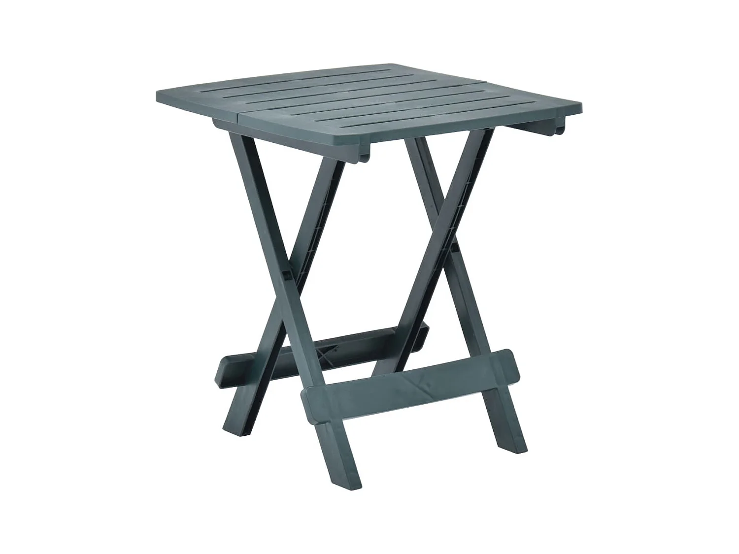 Table pliable de jardin Vert 45x43x50 Plastique
