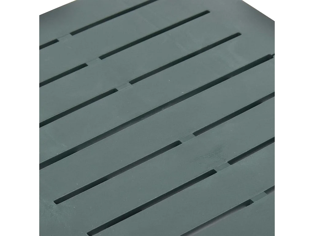 Table pliable de jardin Vert 45x43x50 Plastique