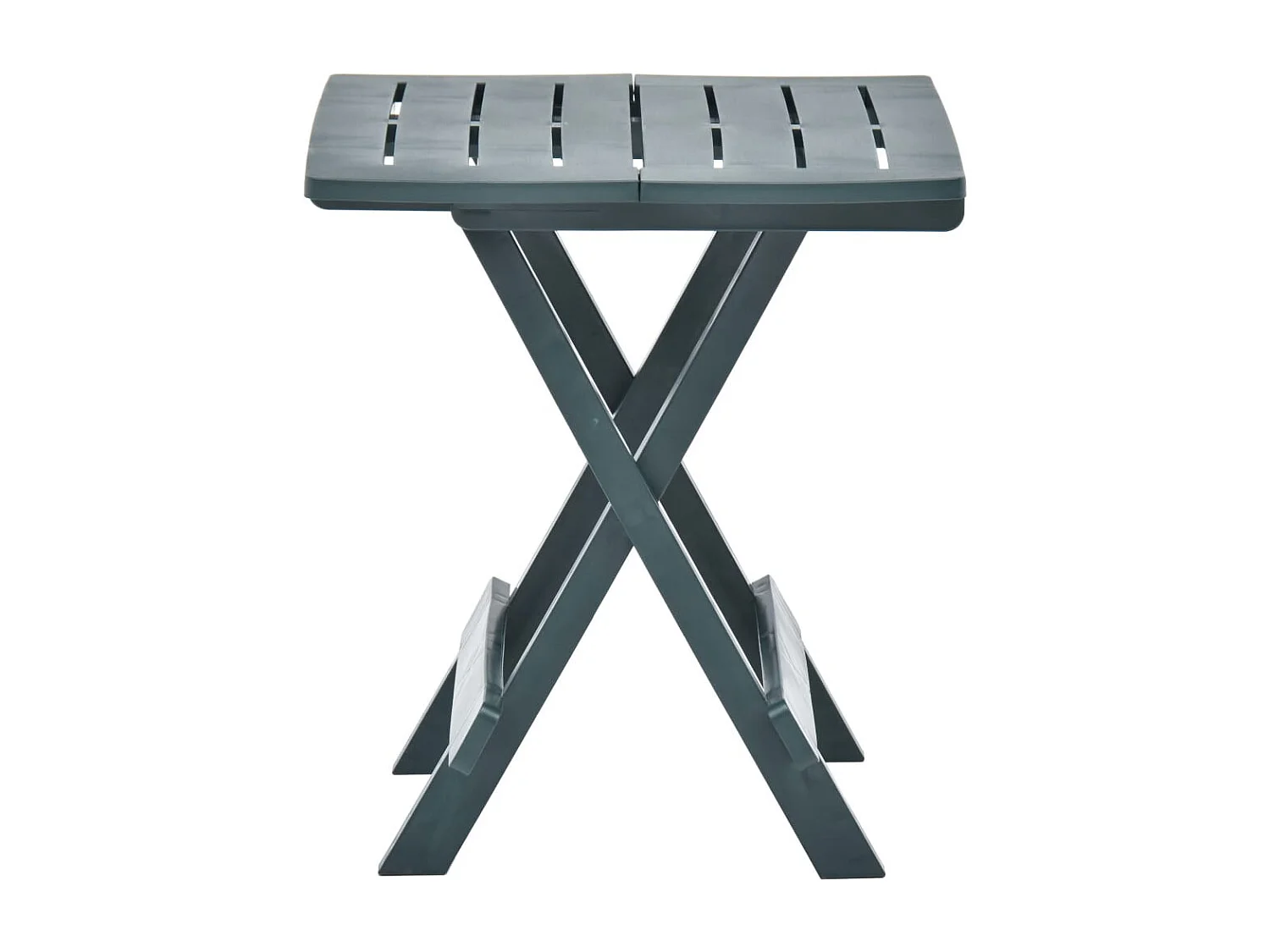 Table pliable de jardin Vert 45x43x50 Plastique