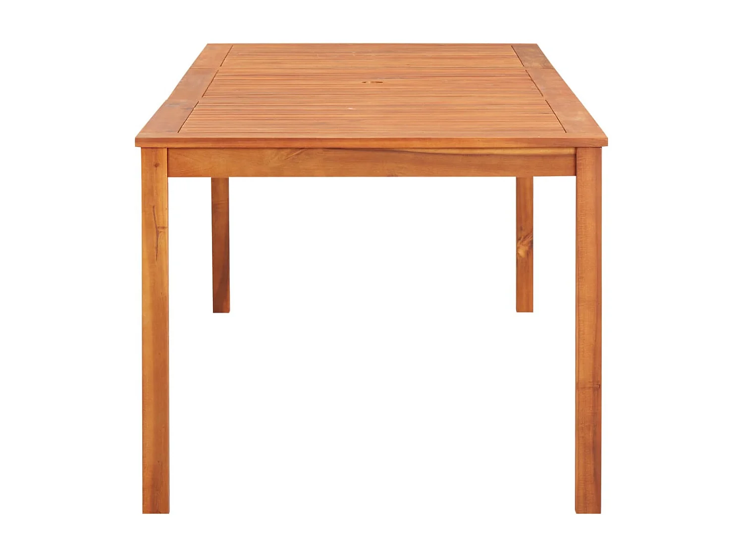 Table de jardin acacia massif clair Lilis 215cm
