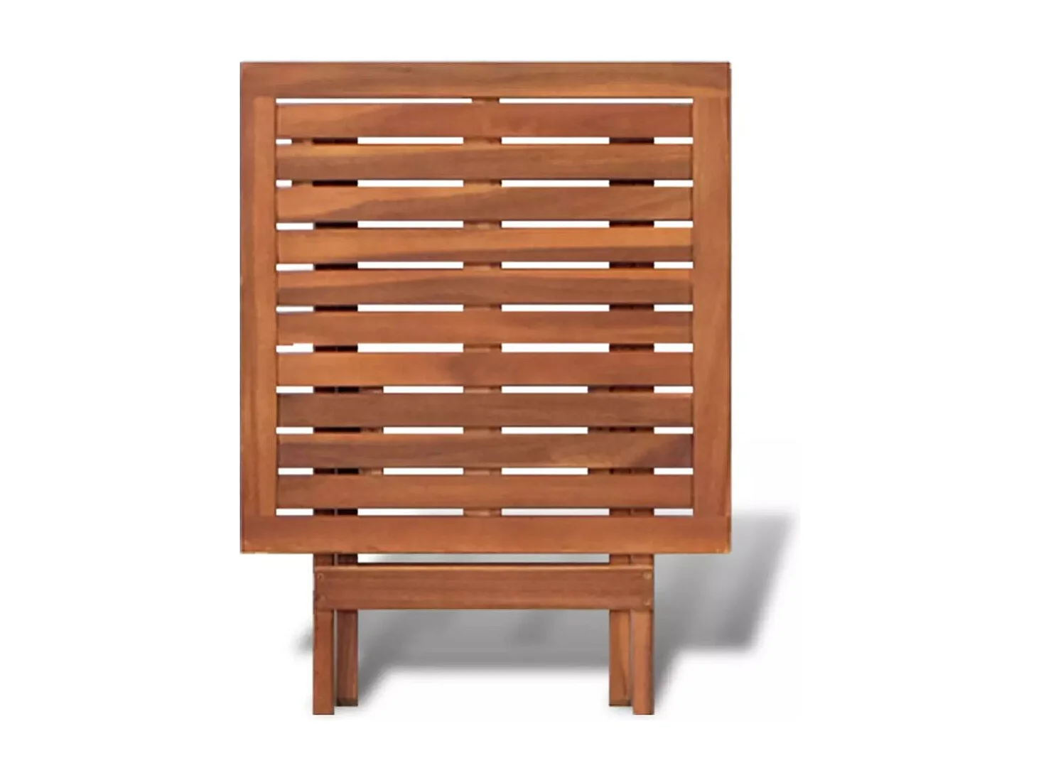 Table de bistro 46x46x47 Bois d'acacia massif