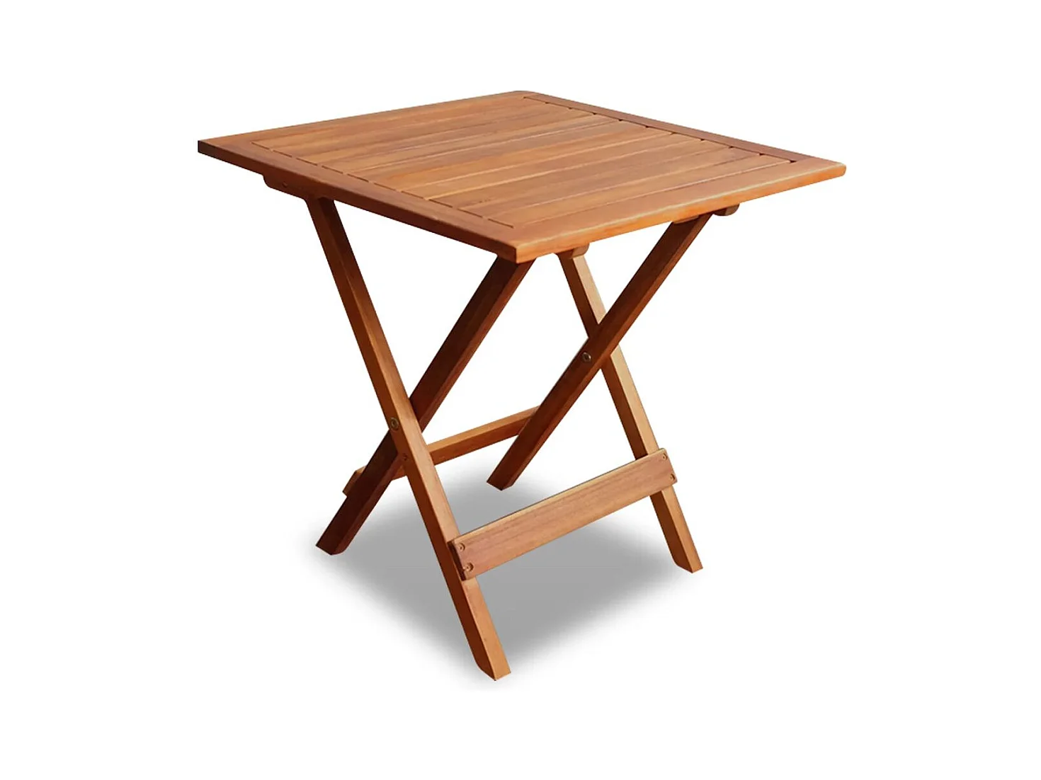 Table de bistro 46x46x47 Bois d'acacia massif