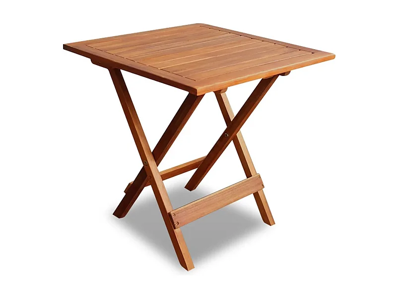 Table de bistro 46x46x47 Bois d'acacia massif