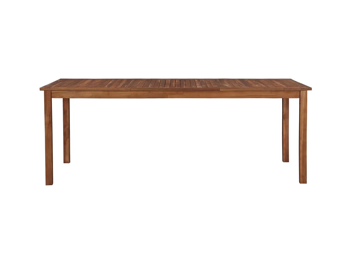 Table de jardin 200x100x74 Bois d'acacia massif
