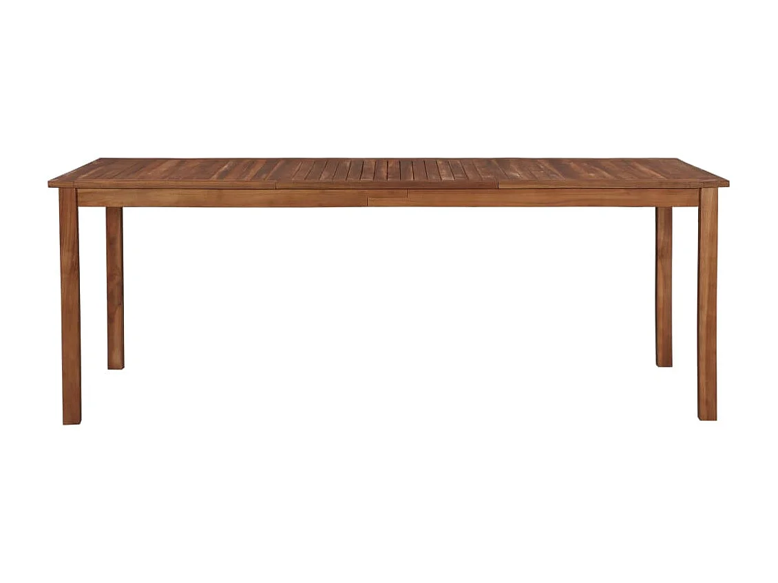 Table de jardin 200x100x74 Bois d'acacia massif