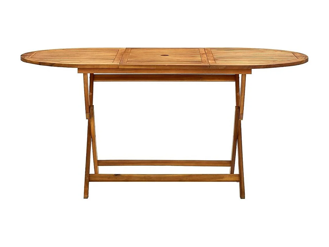 Table de jardin pliable 160x85x75 Bois d'acacia massif