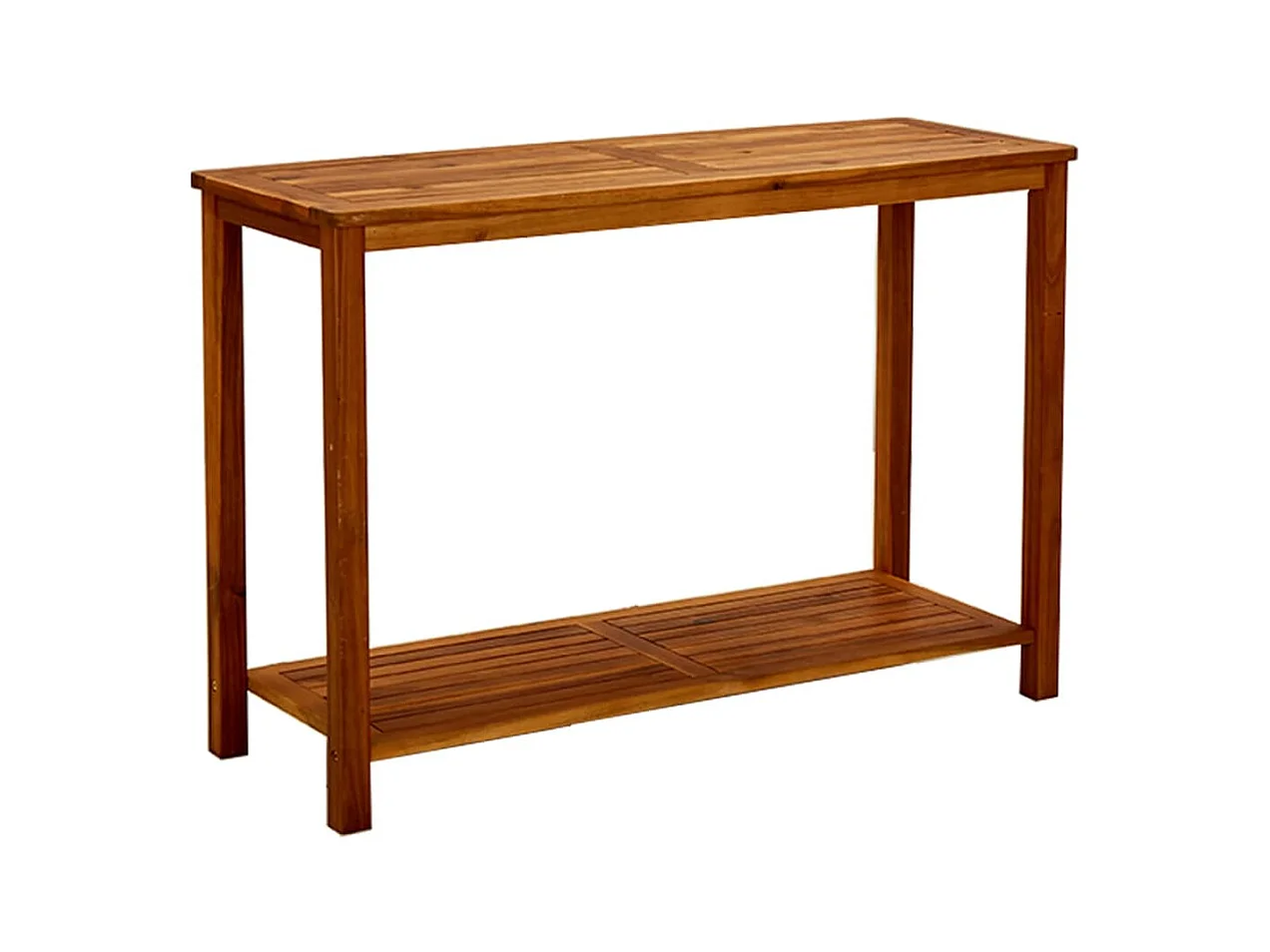 Table console de jardin 110x40x75 Bois d'acacia solide