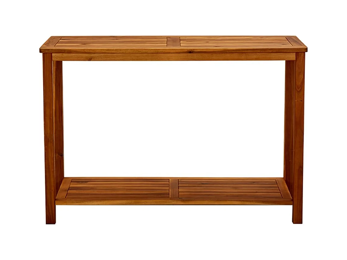 Table console de jardin 110x40x75 Bois d'acacia solide