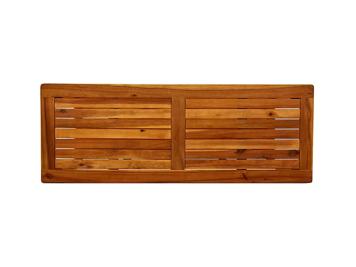 Table console de jardin 110x40x75 Bois d'acacia solide