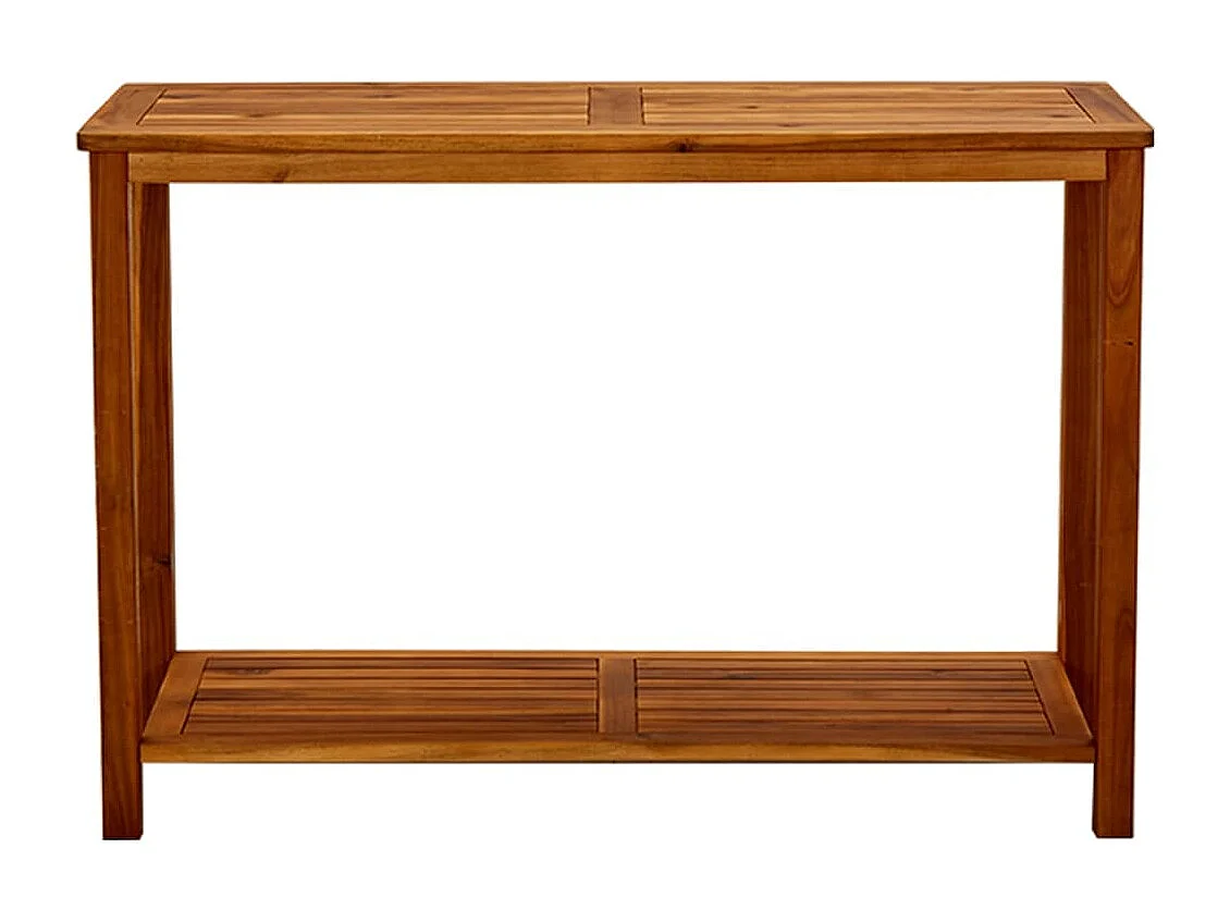 Table console de jardin 110x40x75 Bois d'acacia solide