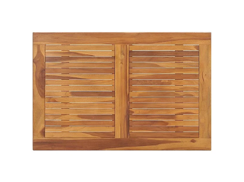 Table à dîner pliable de jardin 90x60x75 Bois de teck solide