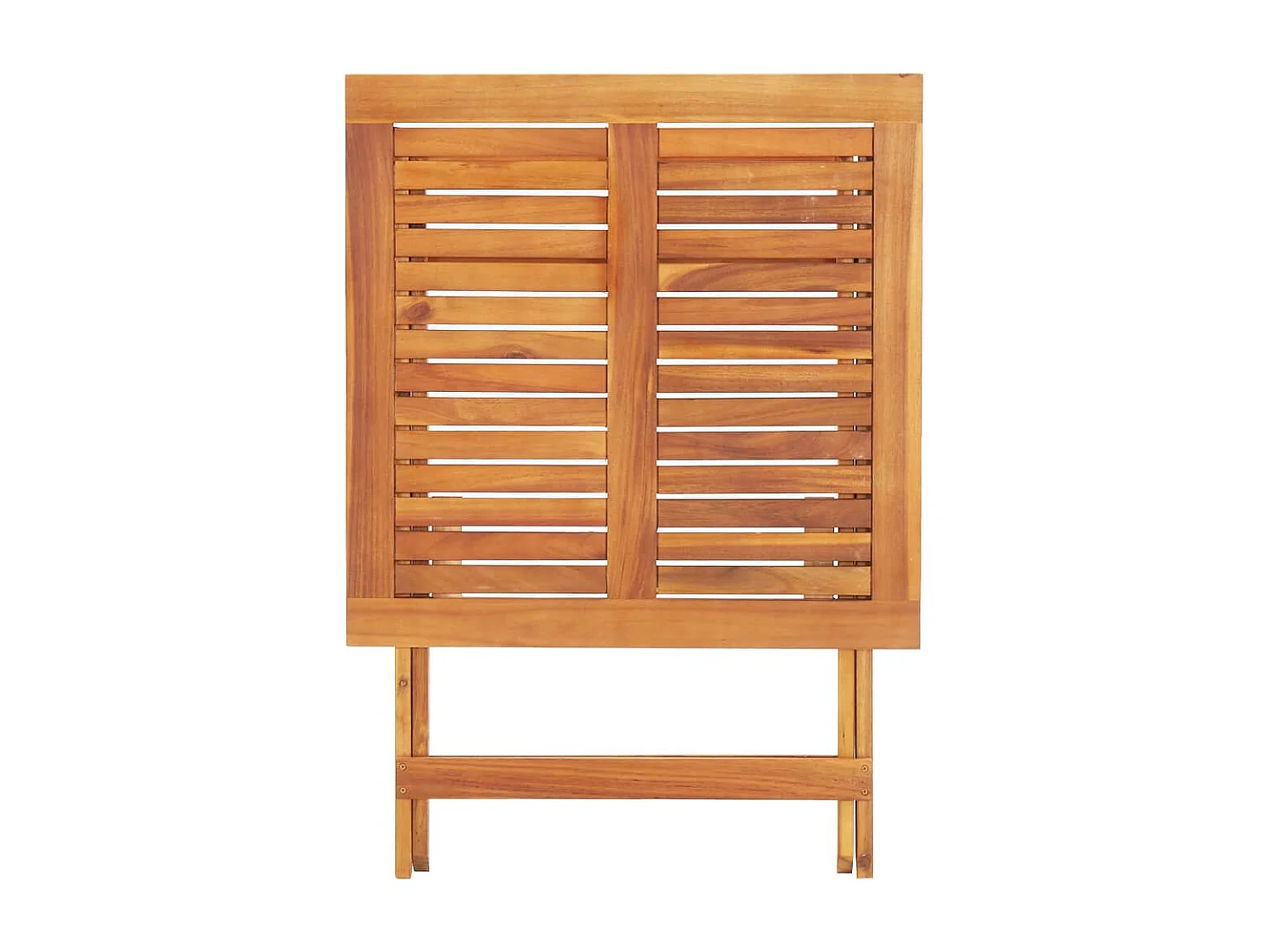Table pliable de jardin 70x70x75 Bois d'acacia massif