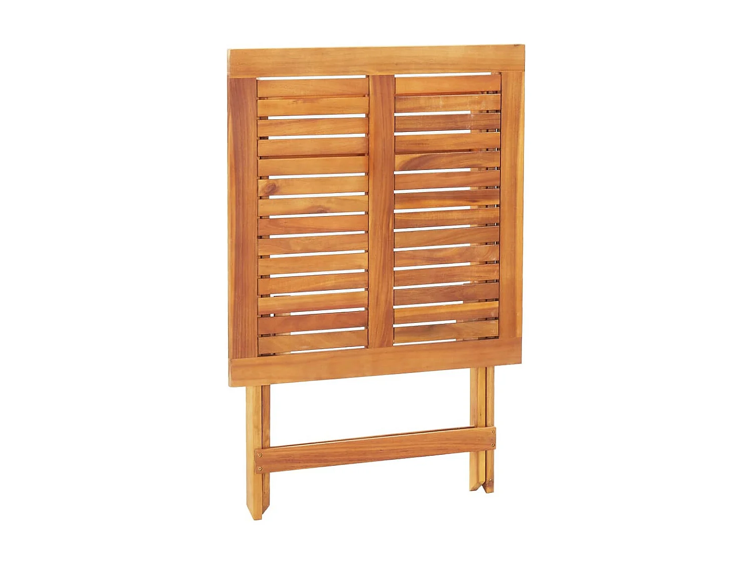 Table pliable de jardin 70x70x75 Bois d'acacia massif