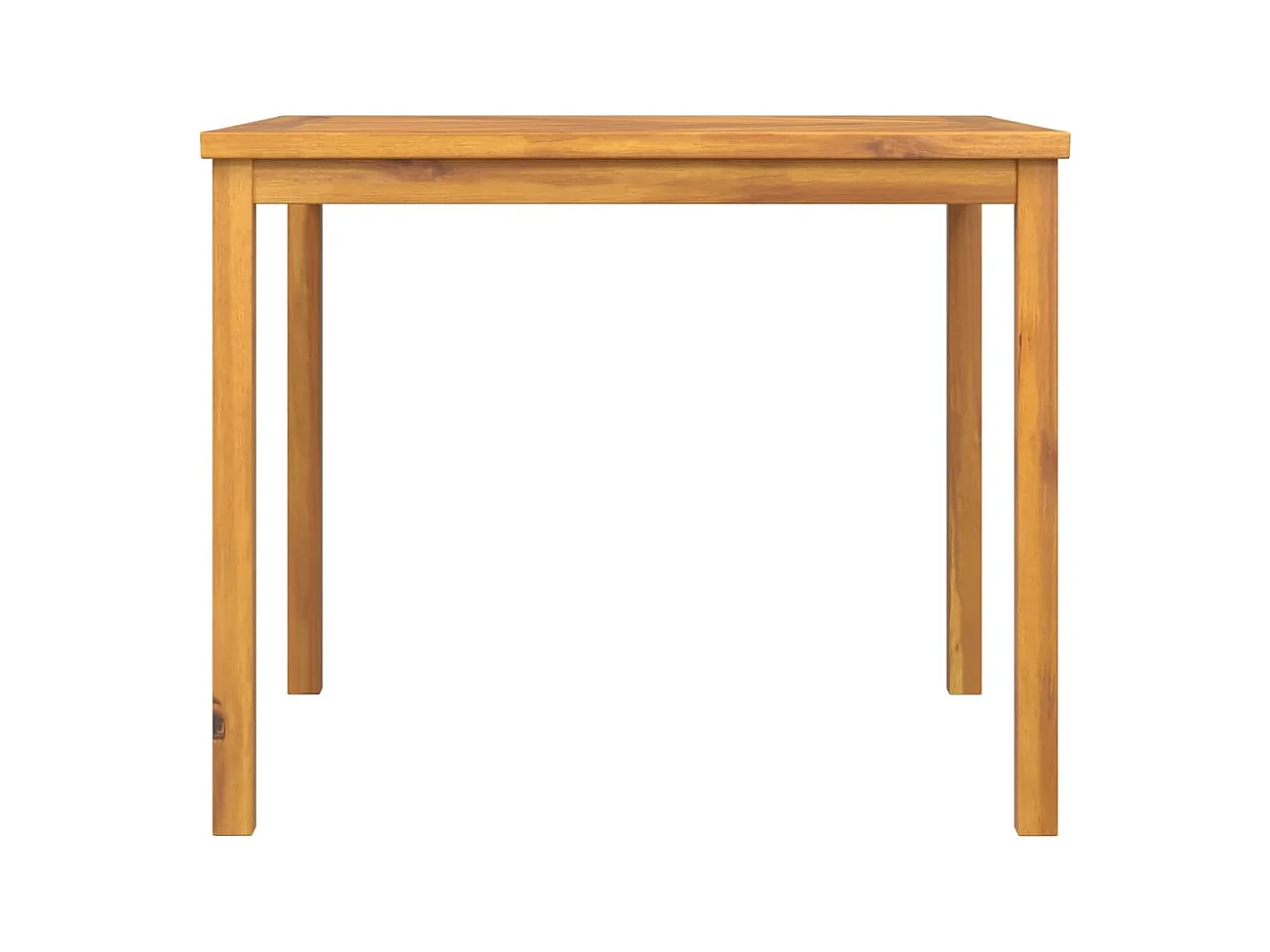 Table à manger de jardin 90x90x74 bois d'acacia solide
