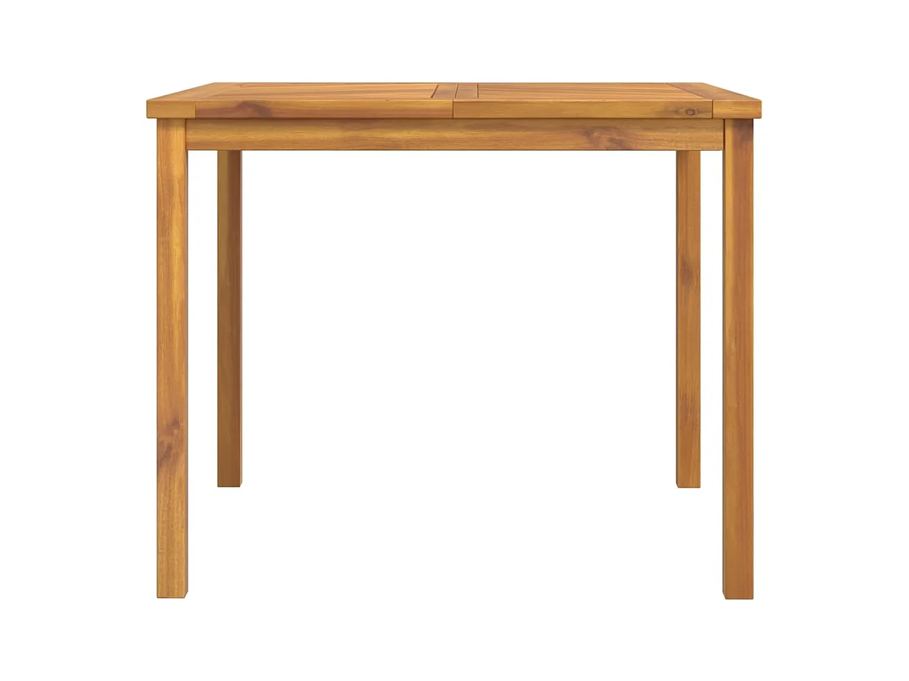 Table à manger de jardin 90x90x74 bois d'acacia solide