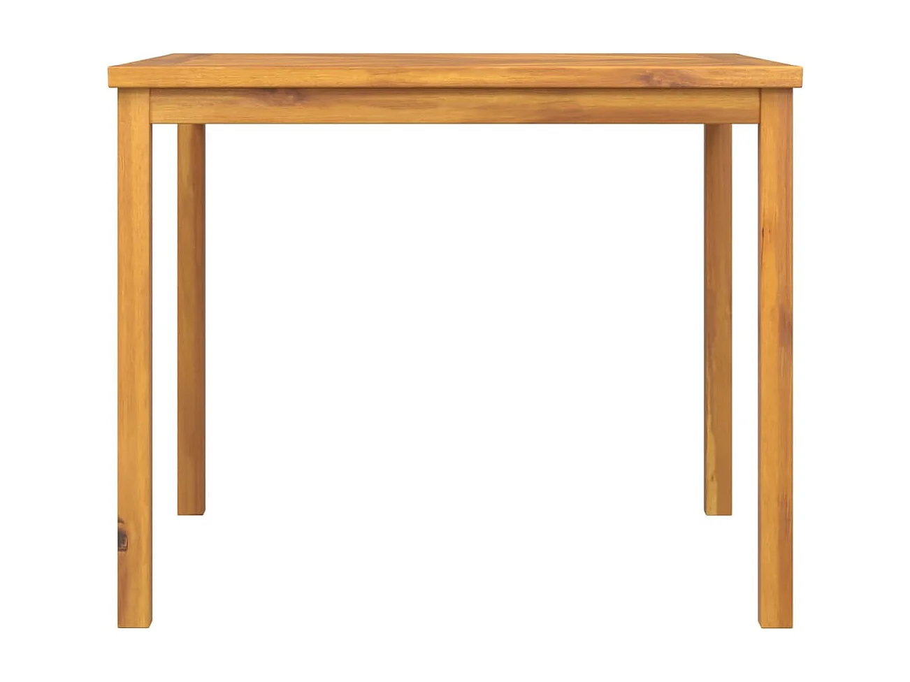 Table à manger de jardin 90x90x74 bois d'acacia solide
