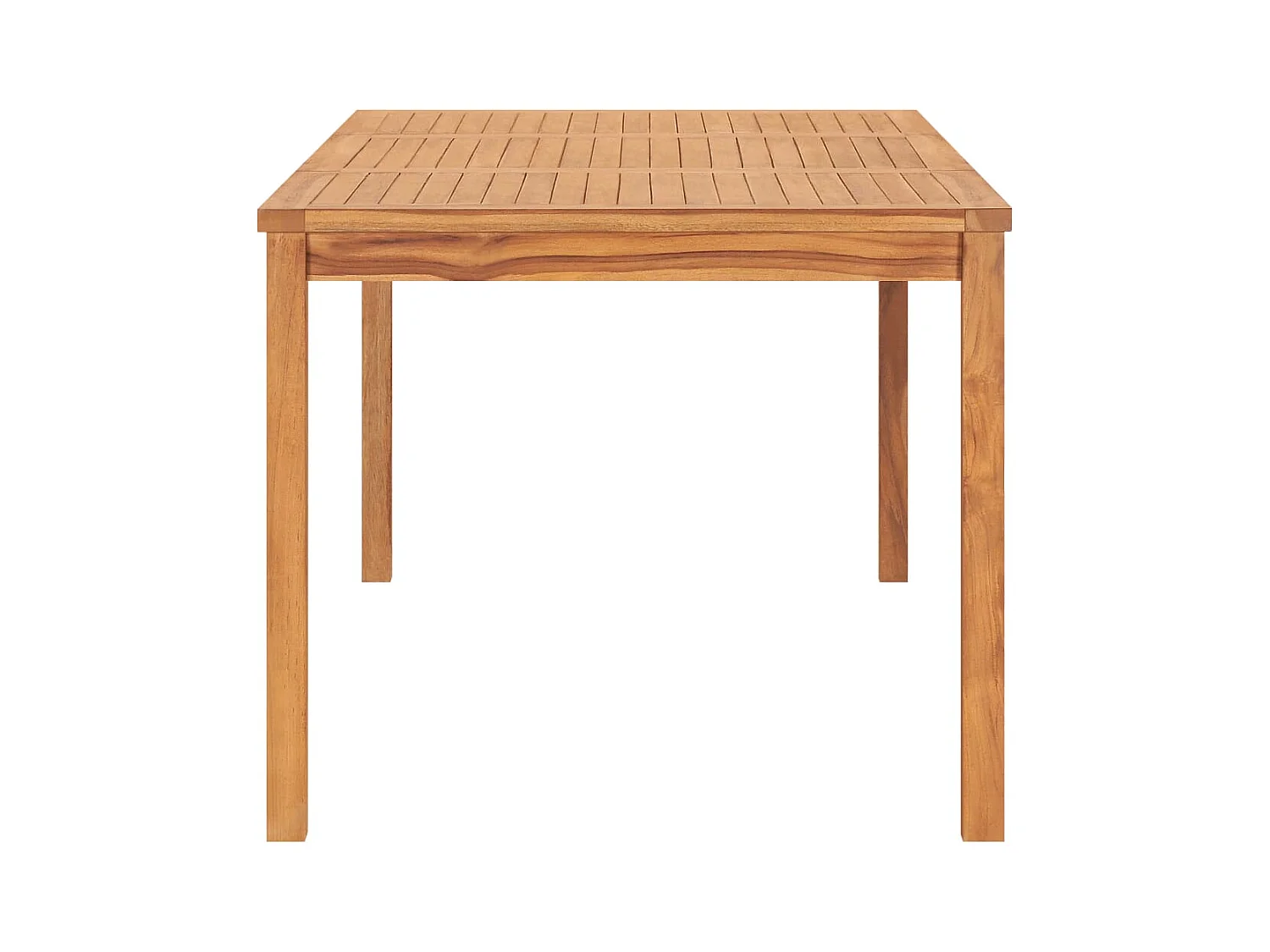 Table à dîner de jardin 180x90x77 Bois de teck massif