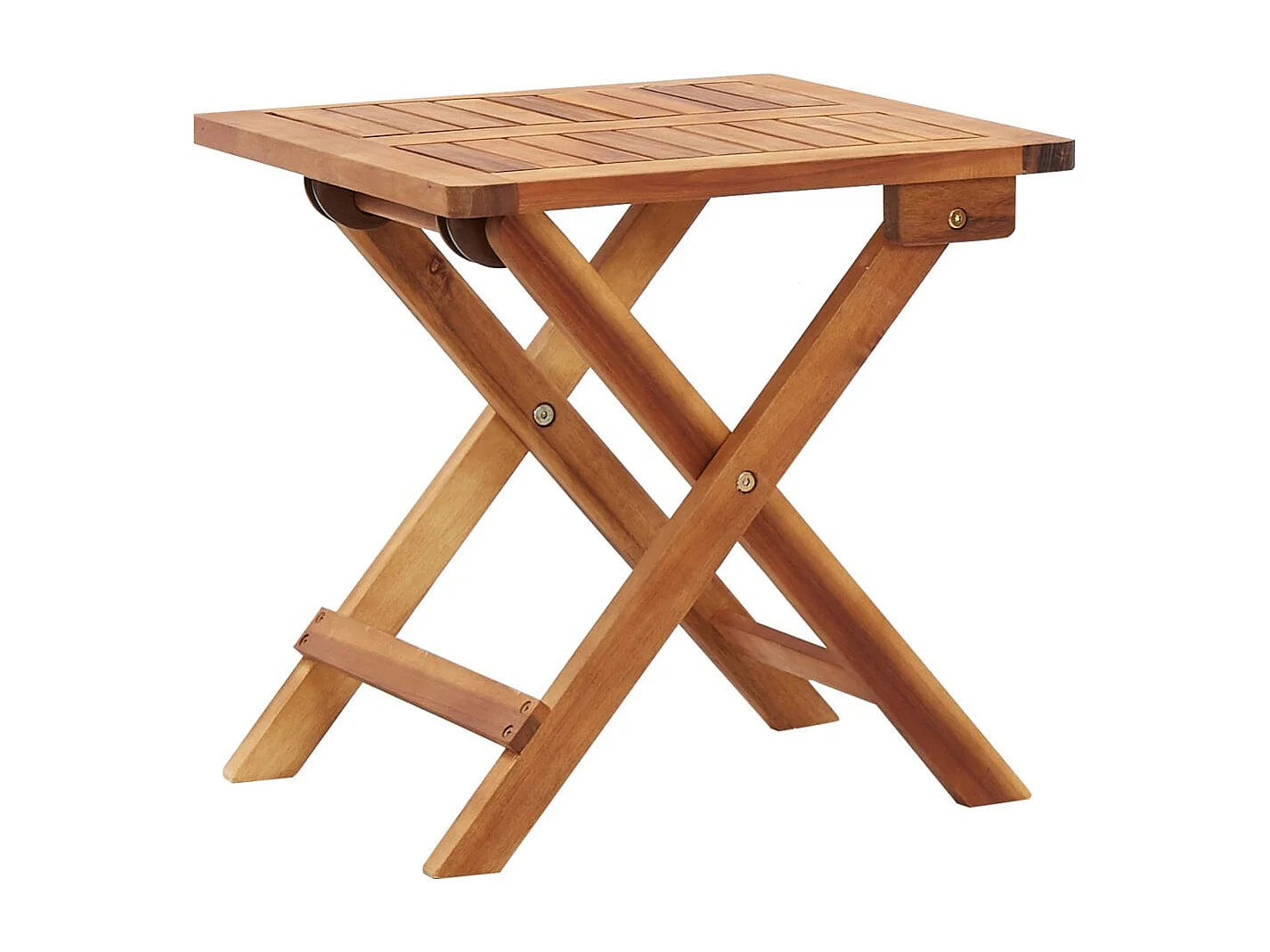 Table pliable de jardin 40x40x40 Bois d'acacia massif