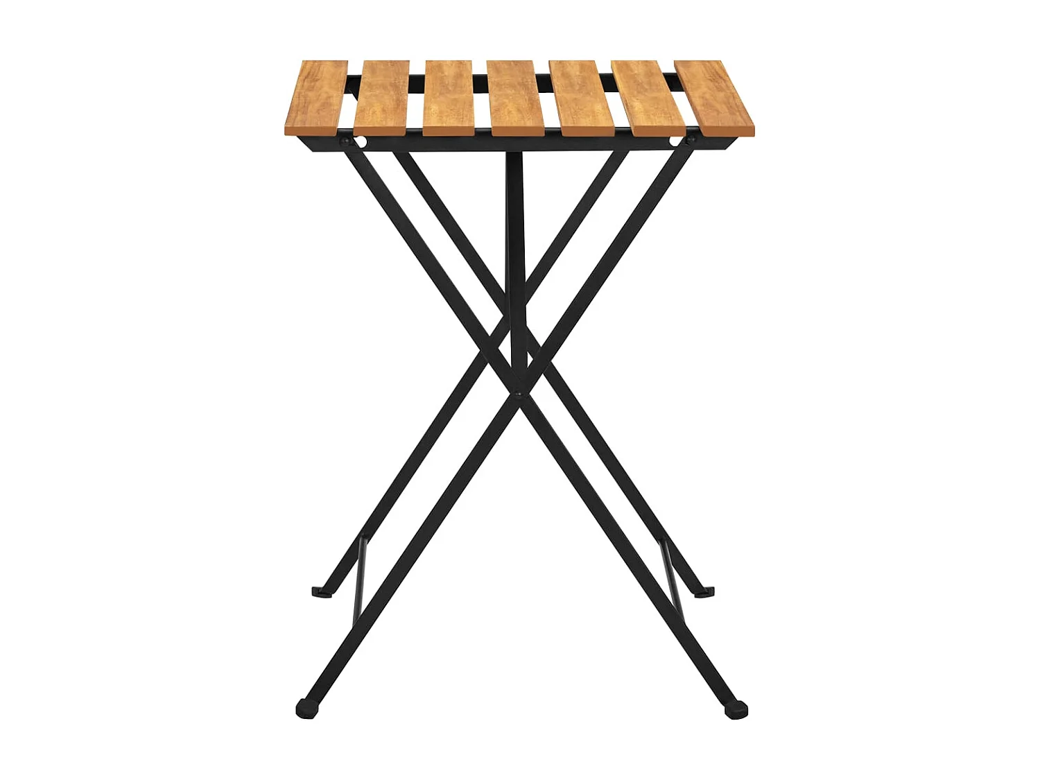 Table de bistro 55x54x71 Bois d'acacia massif