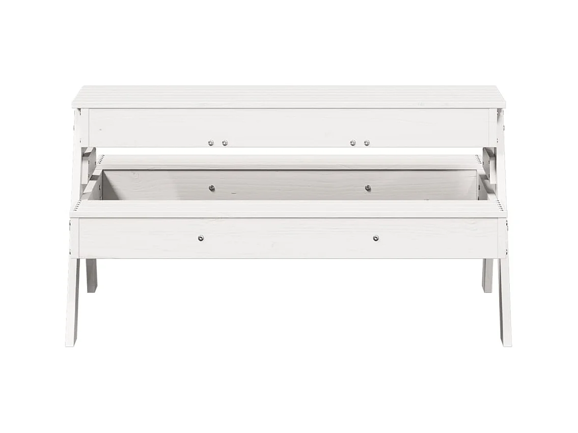 Table de pique-nique avec bac à sable pour enfants pin massif