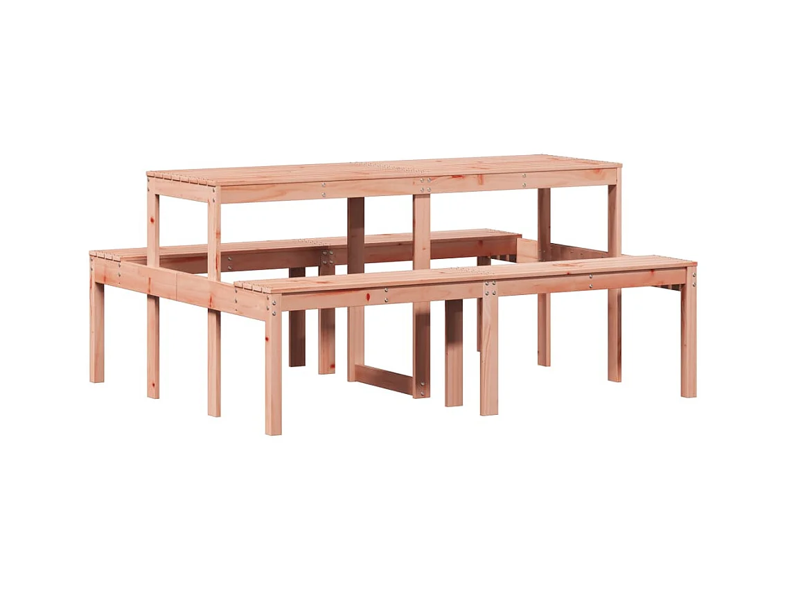 Table de pique-nique 160x134x75 bois massif de douglas