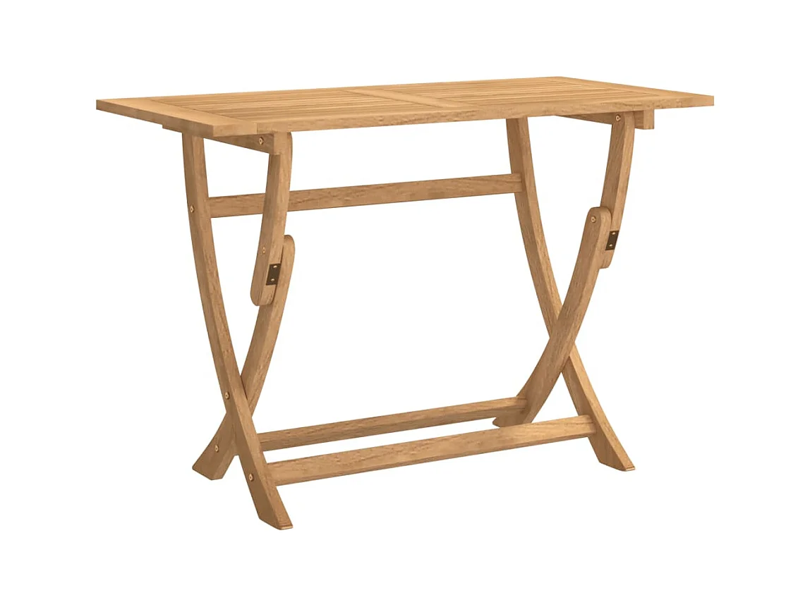Table pliable de jardin 110x55x75 bois d'acacia solide