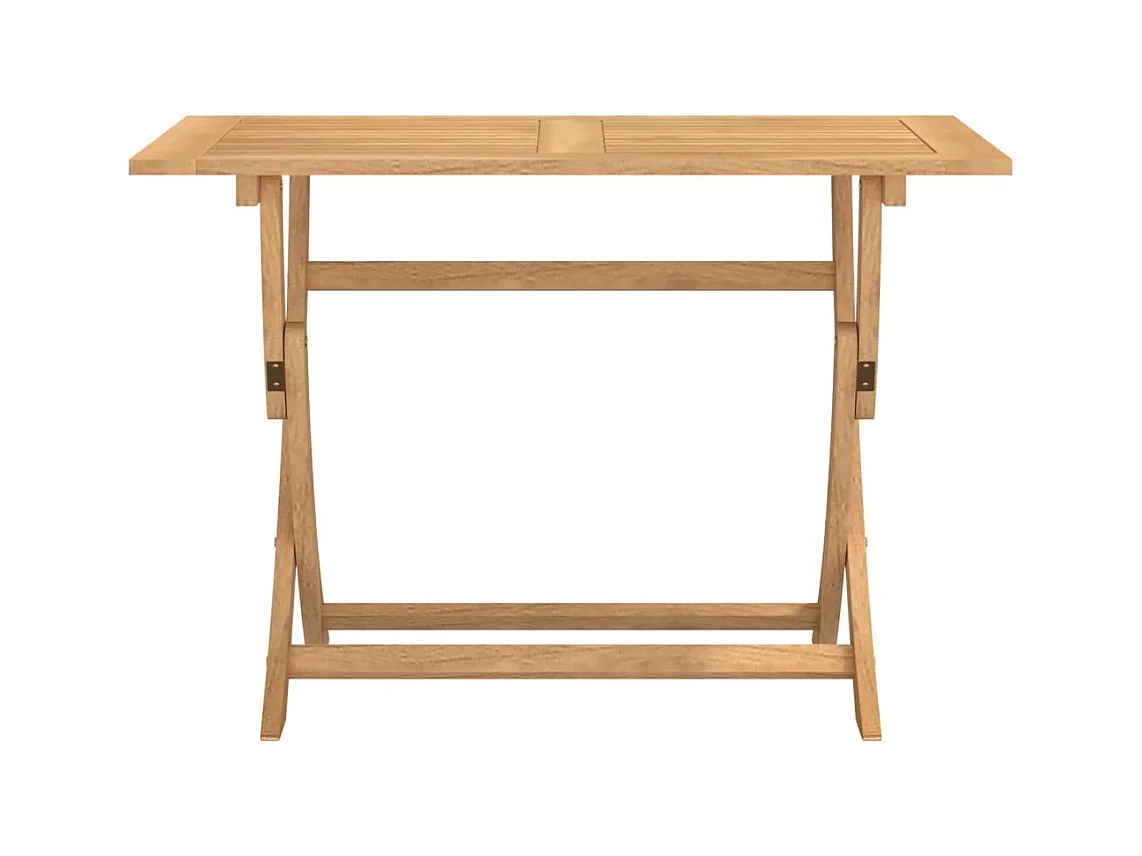 Table pliable de jardin 110x55x75 bois d'acacia solide
