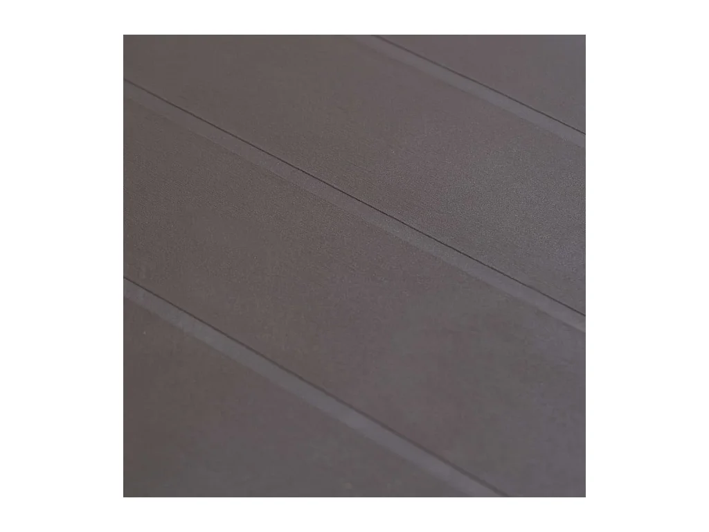 Table de jardin Marron 220x90x72 Plastique Aspect de rotin