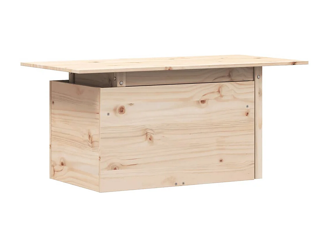 Table de jardin 100x50x75 bois massif de pin