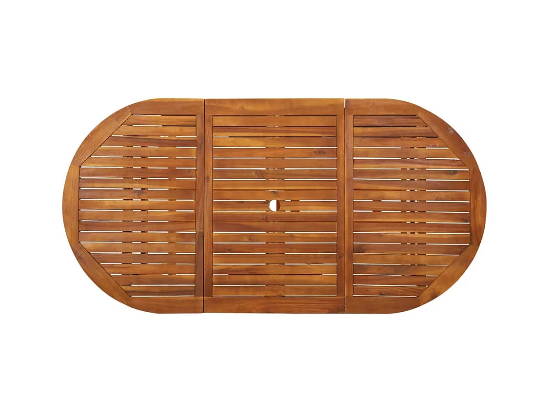 Table à dîner de jardin 180x90x75 Bois d'acacia solide 2